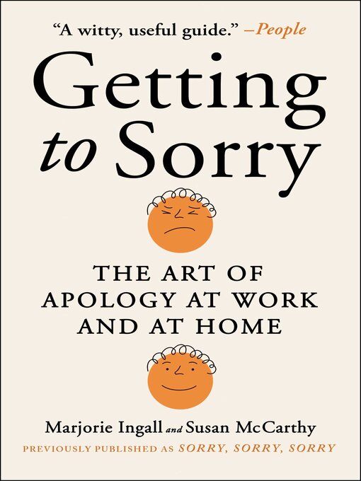 Title details for Sorry, Sorry, Sorry by Marjorie Ingall - Wait list